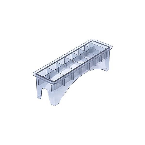 Guide Limit Boîte de rangement pour peigne électrique 8 grilles pour tondeuse à cheveux et tondeuse