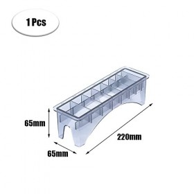 Guide Limit Boîte de rangement pour peigne électrique 8 grilles pour tondeuse à cheveux et tondeuse