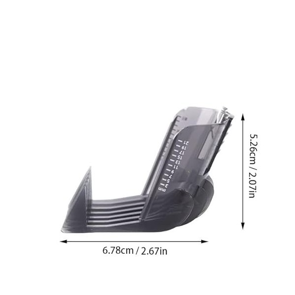 Guide de tondeuse à cheveux de 0,3 à 2,3 cm, peigne spécial tondeuse à cheveux pour FeilipuQC5130 5155 5120 5125 5135 5105