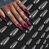 Vivid Stella 500 Capsules Ongles Cercueil Transparent Ongle Gel Kit Complet Artificielle Faux Ongles pour Les Salons de manuc