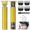 Tondeuse à cheveux professionnelle pour homme - Rechargeable R-Outliner - Tondeuse à cheveux longs sans fil avec 3 moteurs ré