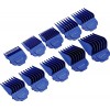 KAYNWAY Lot de 10 guides de tondeuse magnétiques pour tondeuse Andis Master - Bleu