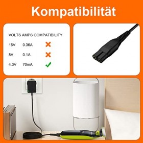 Câble de charge One Blade pour Philips Oneblade QP2520 QP2620 MG3730 MG3720 MG5720 MG5730 Philips Razor Chargeur de rechange 