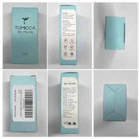 TOMICCA Vernis Semi Permanent, 15ml Vernis Gel UV Semi Permanent Nail Art Gel Pourpre Soak Off UV LED Vernis-Gel Manucure,Mar