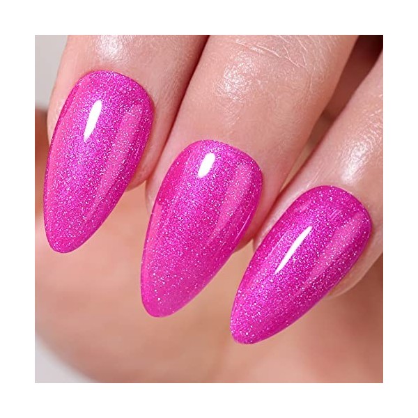 Imtiti Vernis à ongles gel longue durée pour débutant en salon de manucure à domicile Rouge brique 15 ml