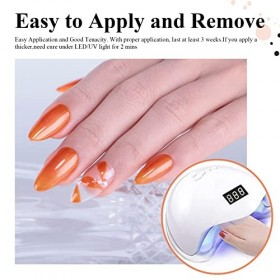 Imtiti Pearl Vernis à ongles gel Soak Off LED longue durée pour débutant à la maison ou en salon de manucure 15 ml