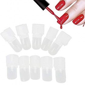 FROSTINE Lot de 10 protections transparentes pour ongles - Pour manucure - F246