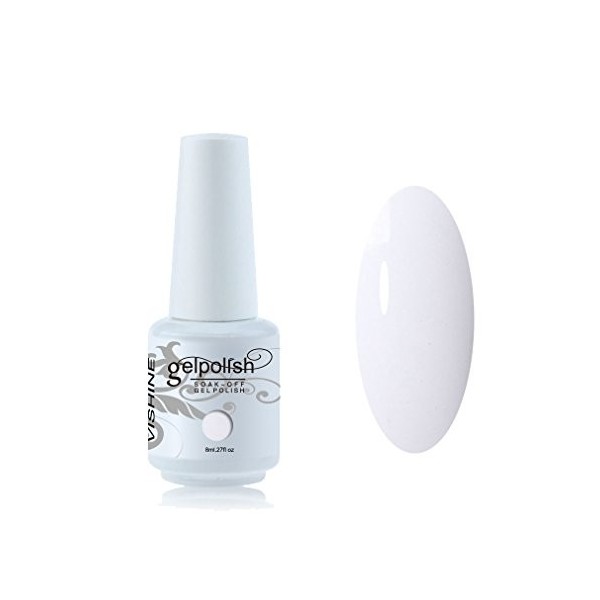 Vishine Lacque gel vernis à ongles UV LED à tremper de 8 ml