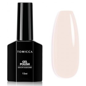 TOMICCA Vernis Semi Permanent, 15ml Vernis Gel UV Semi Permanent Nail Art Gel Pourpre Soak Off UV LED Vernis-Gel Manucure,Abr