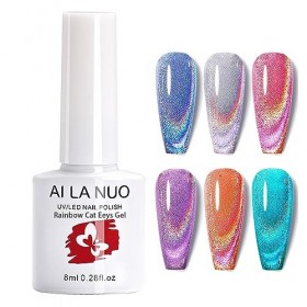 KAYZON - Vernis à ongles gel pailleté longue durée sans écaillage