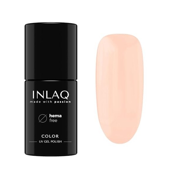 INLAQ® HEMA Free UV Nail Polish Silky Satin 6 ml - Vernis à ongles en gel exempt de HEMA - Vernis en gel UV dans différentes 