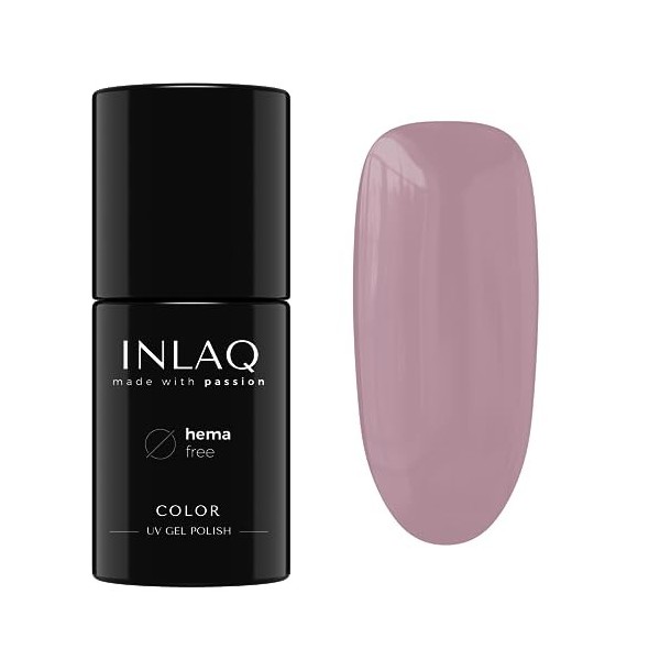 INLAQ® HEMA Free UV Nail Polish Silky Satin 6 ml - Vernis à ongles en gel exempt de HEMA - Vernis en gel UV dans différentes 