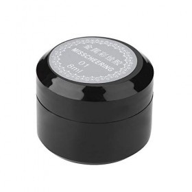 Gel de Peinture Métallique, Bouteille de Gel de Peinture en Métal de 8 Ml Gel Peint à Ongles Vernis à Ongles Métallique Laque