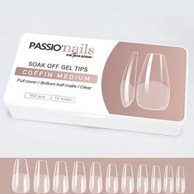 Capsules Américaines PassioNails M Coffin Medium 