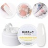 BURANO Solid Nail expansion gel Building gel pour ongles, Solid State Building gel pour ongles, gel anti - adhésif UV pour on