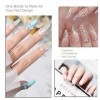 BURANO Solid Nail expansion gel Building gel pour ongles, Solid State Building gel pour ongles, gel anti - adhésif UV pour on