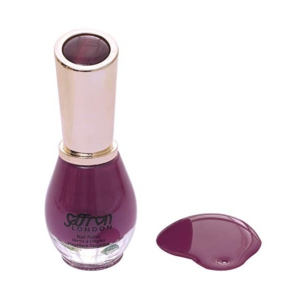 Saffron Vernis à ongles 1013 couleur 01 Purple Cream 