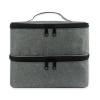 Sac de rangement pour vernis à ongles, double couche pour vernis à ongles, étui de rangement de voyage personnalisé pour vern