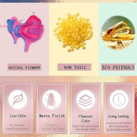 KAYZON - Vernis à ongles rose mat - Formule non toxique