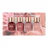 Barry M Romantique Rose Vernis à ongles Coffret cadeau 4 nuances de gel teintées Rose