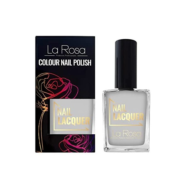 La Rosa Productos Profesionales Vernis à Ongles Couleur Énergétique avec Bonne Couverture Formule Durable Bonne Consistance A