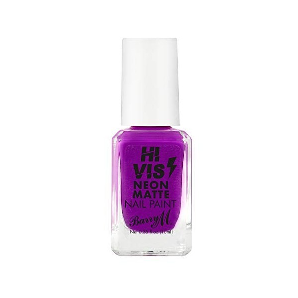 Barry M Cosmetics Hi Vis Vernis à ongles fluo mat - Rose Pink Electro 