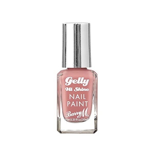 Barry M Cosmetics Gelly Nail Paint, Hibiscus, shade purple