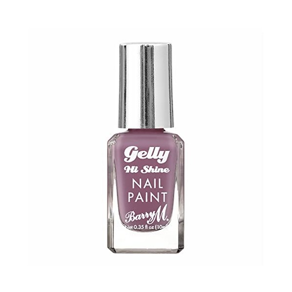 Barry M Cosmetics Gelly Nail Paint, Hibiscus, shade purple