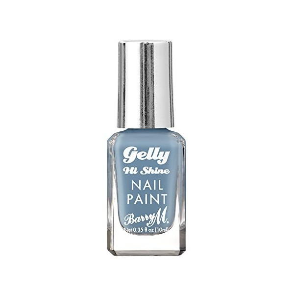 Barry M Cosmetics Gelly Nail Paint, Hibiscus, shade purple