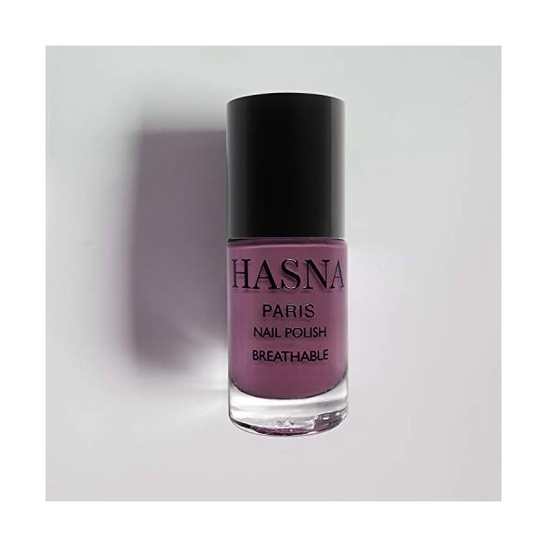 Hasna Paris - Vernis à Ongles Halal - Éco-Responsable - Brillance et Longue Tenue - Facile à Appliquer - 6ml ROSE NACRE 