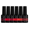 MEANAIL Paris - Coffret Manucure - Complet - Vernis Semi Permanent - Peel off - Lot de 6 Vernis à Ongles - Compatibles Lampe 