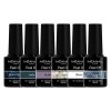 MEANAIL Paris - Coffret Manucure - Complet - Vernis Semi Permanent - Peel off - Lot de 6 Vernis à Ongles - Compatibles Lampe 