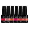 MEANAIL Paris - Coffret Manucure - Complet - Vernis Semi Permanent - Peel off - Lot de 6 Vernis à Ongles - Compatibles Lampe 