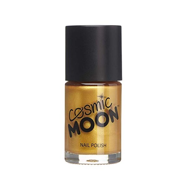 Cosmic Moon - Vernis à Ongles Métallique - 14ml - Pour des ongles métalliques envoûtants - Or Rose