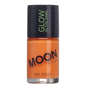 Moon Glow- Vernis à Ongles Glow in the Dark - Vernis à Ongles Glow in the Dark, Jaune, 14 ml Lot de 1 