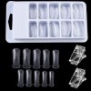 JOCXZI Kit de Outils Extension Ongles - Quick Building Kit Nail System Form Chablons et Formes pour Ongles Extension avec Nai