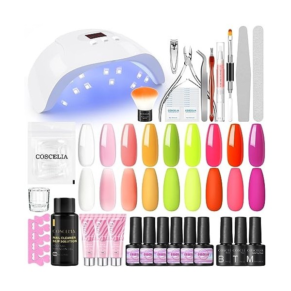 Set for Nail All For Manucure Gift Starter Kit Home DIY