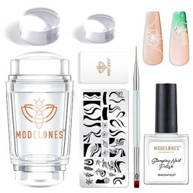Modelones Kit tampon ongle nail art