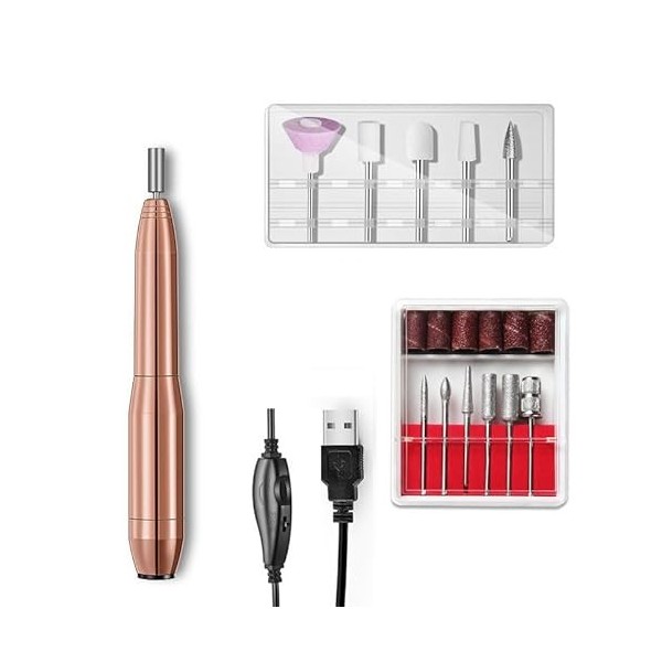 zalati électrique Nail Driver set Nail Driver set acrylique vernis à ongles gel Removal Tool pour Nail Art beauté