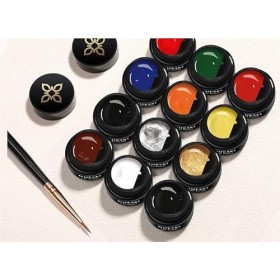 Bluesky Kit de peinture en gel, comprend 12 vernis gel pour nail art, vernis gel pour nail art