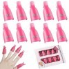 Kit de pinces à ongles en gel, lot de 10 pinces à ongles, repousse-cuticules et éplucheur à cuticules, pince à cuticules, pou