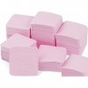 Yeesabella Lot de 400 lingettes non pelucheuses pour vernis à ongles, gel UV, lingettes dissolvantes soufflées fondues pour l