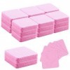 1000 Pièces Lingettes Coton Ongles Non Pelucheux, Lingettes Dissolvant Lingettes, Non Tissé Wipes pour Vernis à Ongles Nail R