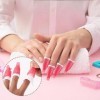 cobee Lot de 20 clips pour retirer le vernis à ongles - Réutilisables - En acrylique - Pour le nail art - Pour enlever le des