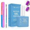 Dissolvant Pour Vernis à Ongles 15 ML , Disolvant A Ongles Semi Permanent En Gel, Dissolvant Pour Ongles Avec 1 Repousse Cut