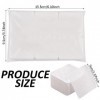 SSRDFU 300 PCS Lingettes Coton Ongles Non Pelucheux - Lingettes pour Manucure Lingettes Dissolvantes Absorbantes Wipes Colle 