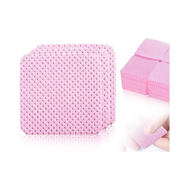 KAPSING 540 lingettes nettoyantes pour ongles en gel, lingettes dissolvantes pour ongles, lingettes nettoyantes pour ongles, 