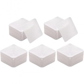 SSRDFU - 500 Pcs Lingettes à ongles non pelucheuses,lingettes à ongles carrées non pelucheuses en cellulose,pour la préparati