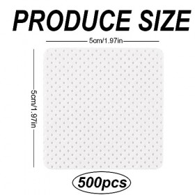 SSRDFU - 500 Pcs Lingettes à ongles non pelucheuses,lingettes à ongles carrées non pelucheuses en cellulose,pour la préparati