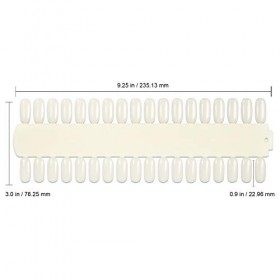 Beauticom - Tableau daffichage de la pointe des ongles pour Nail Art Design Motif pratique et Swatch Vernis à ongles Couleur